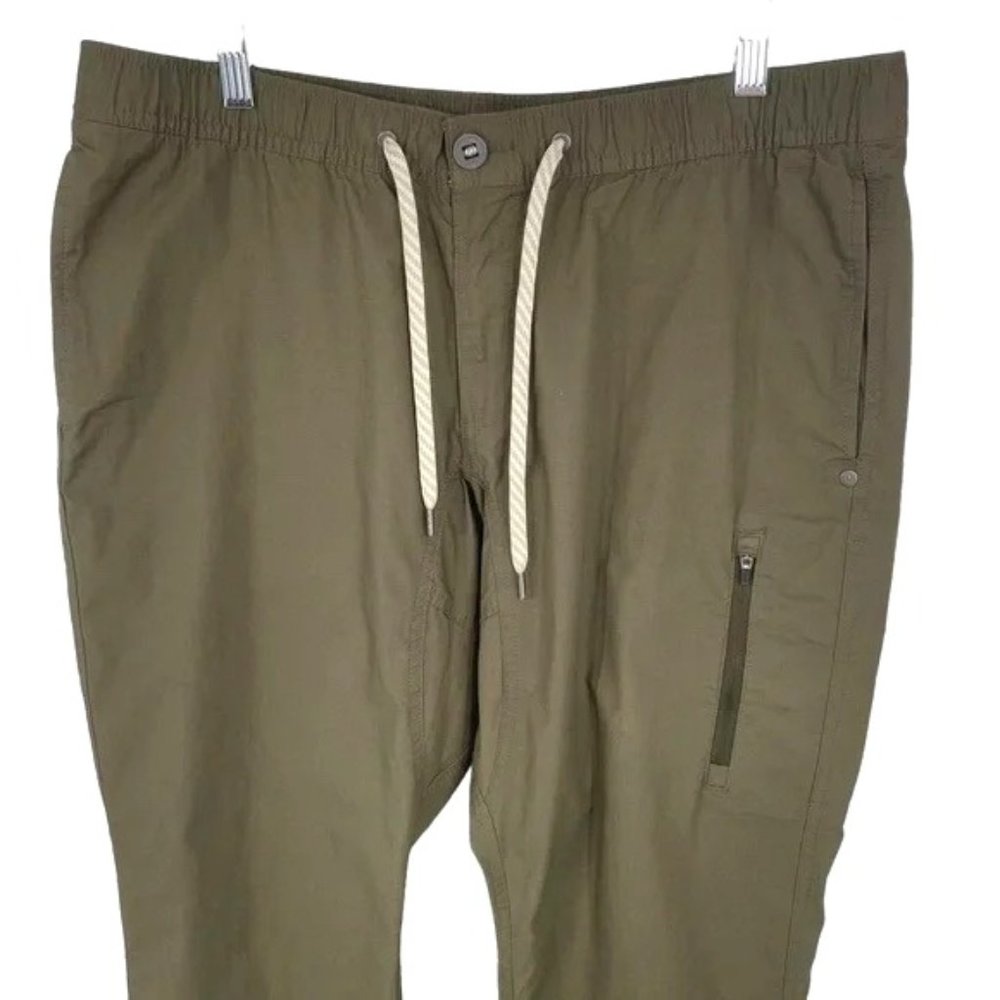 Mens Vuori Ripstop Durra Terra Joggers, OD GREEN, XL